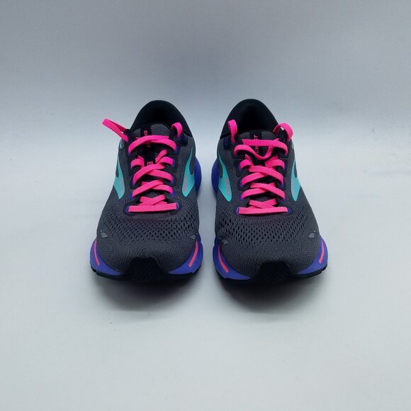 Brooks Ghost 15 Women's Size 8.5 B (Medium) Running Shoes Black Blue Aruba - Picture 3 of 13